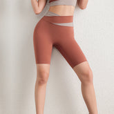 2024 new high-waist hip-lifting five-point fitness pants