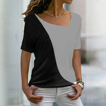 2024 New fashion women's T-shirt short sleeves