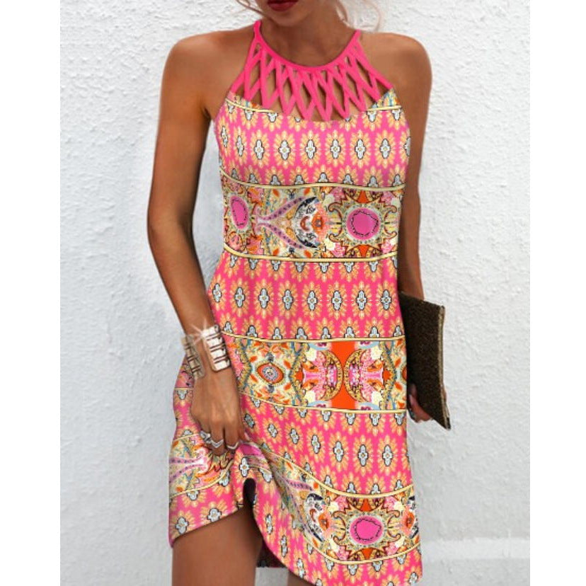 2024 New Printed Casual Dress