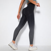 2024 new seamless gradient hip yoga pants