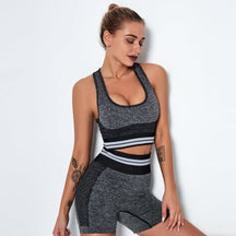 2024 new striped yoga clothes